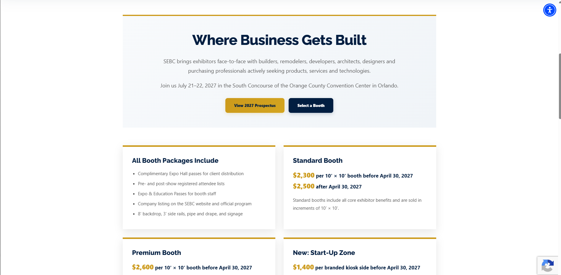 Southeast Building Conference website